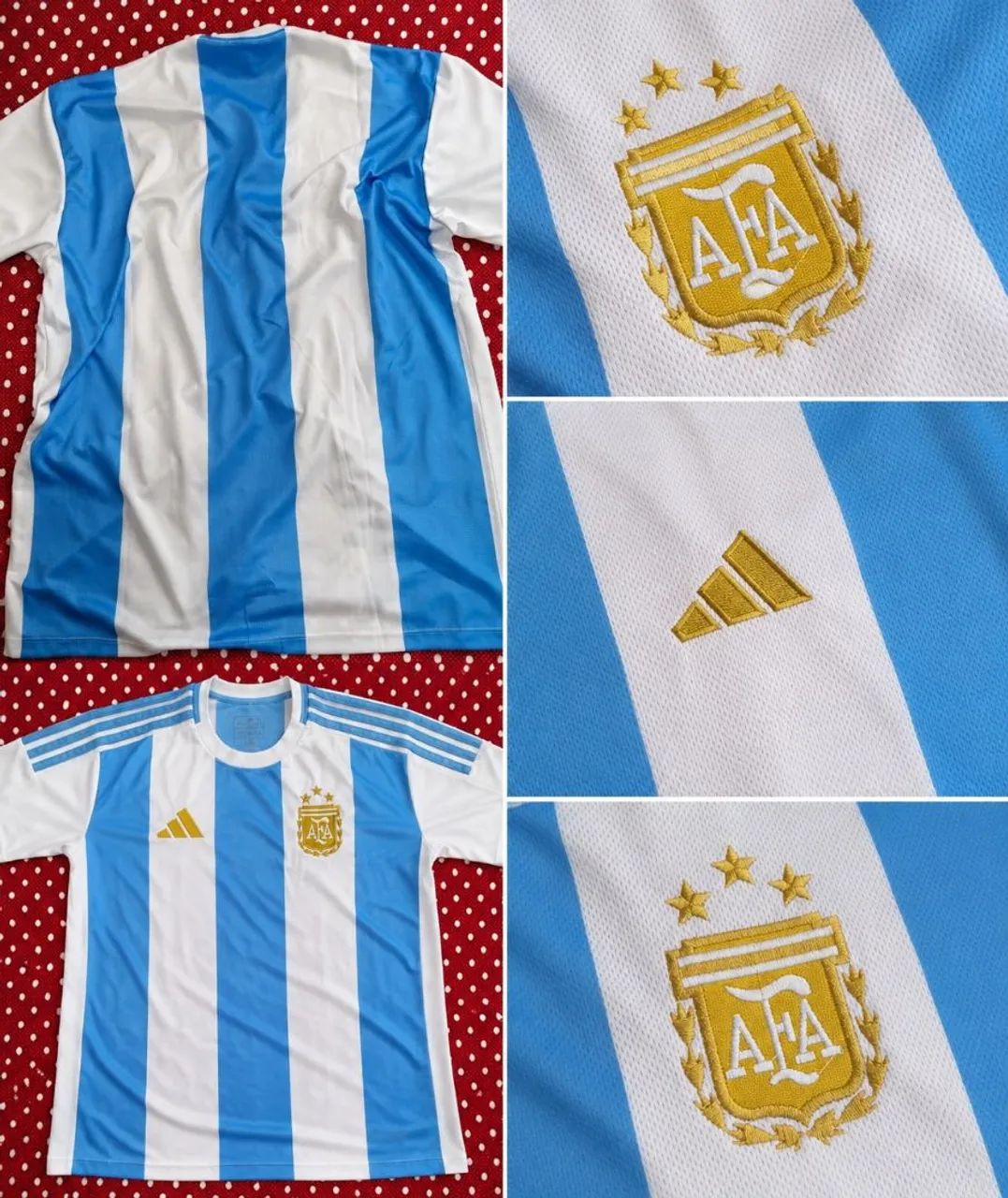 CAMISA DA ARGENTINA CAMPEÃ DE 2022 ?