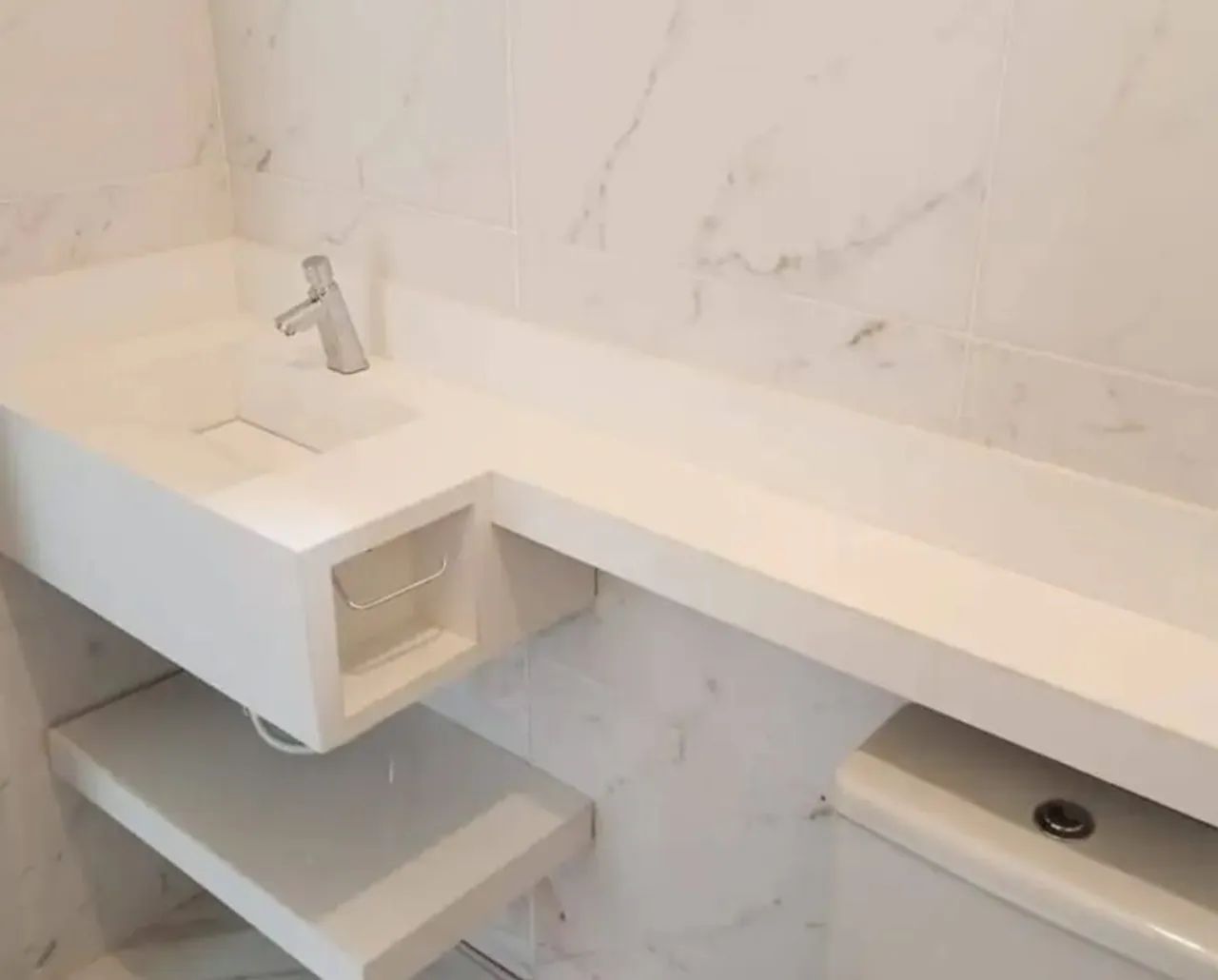 Promoção de pia em porcelanato 