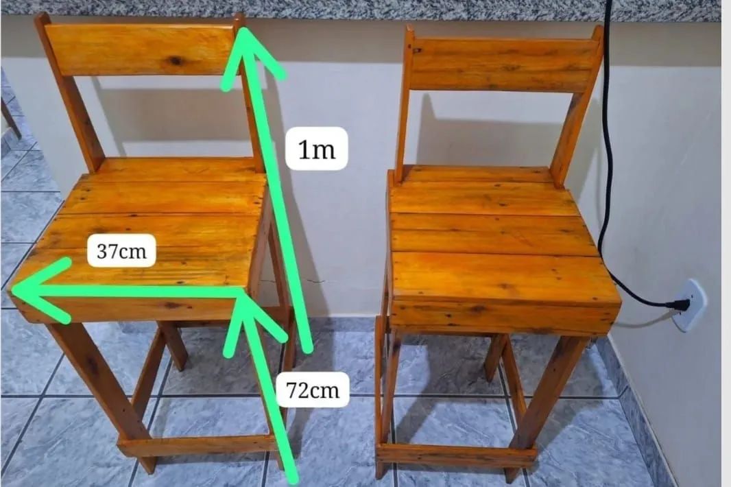 Banqueta de Pinus 