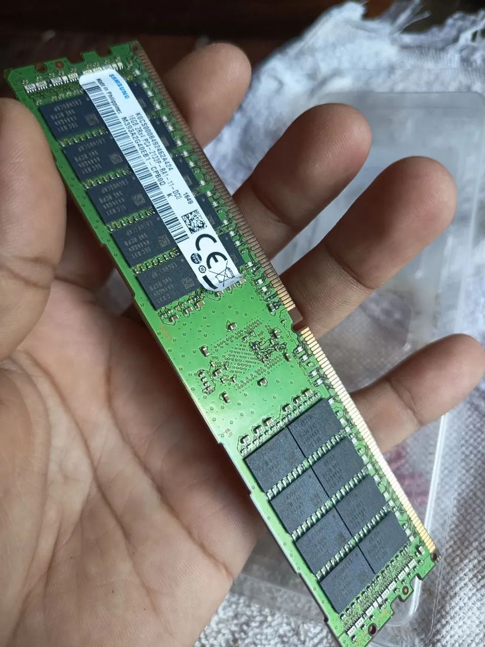 memória ram ECC REG 16GB 2133MHZ - Foto 2