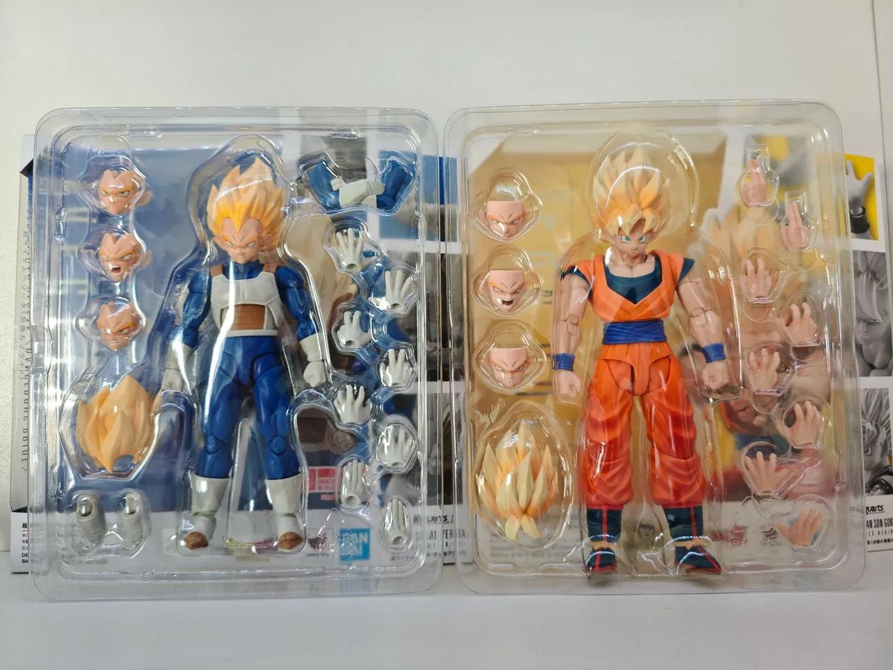 Goku e Vegeta Sh Figuarts+ extras  - Foto 3