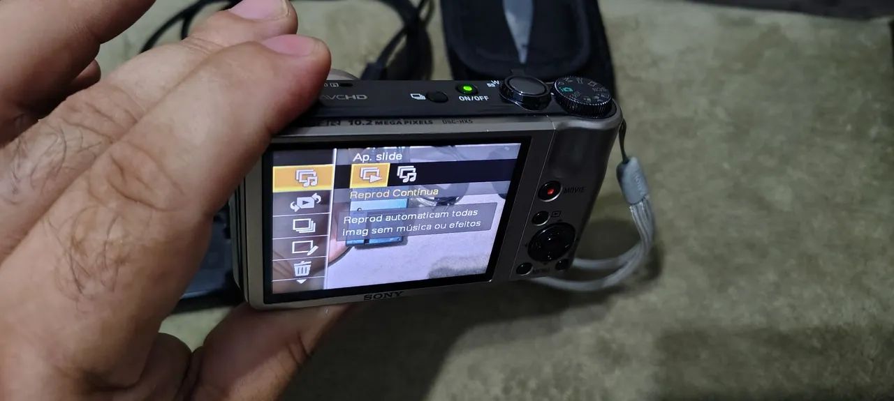 câmera Sony DSC -HX5 cyber shot - Câmeras e Filmadoras - Parque