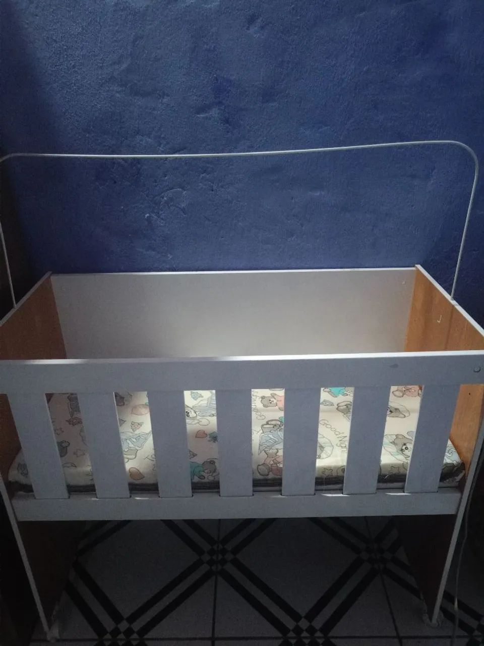 Mini berço com colchão