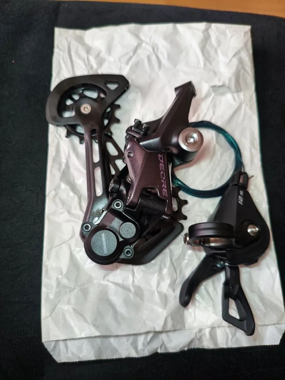 Kit câmbio e passador deore 12V