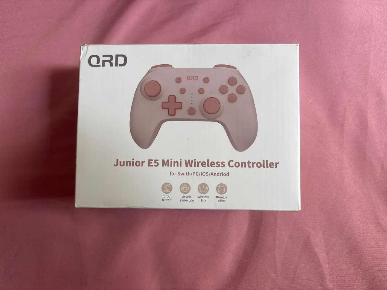 Controle QRD modelo Junior E5 Mini Rose