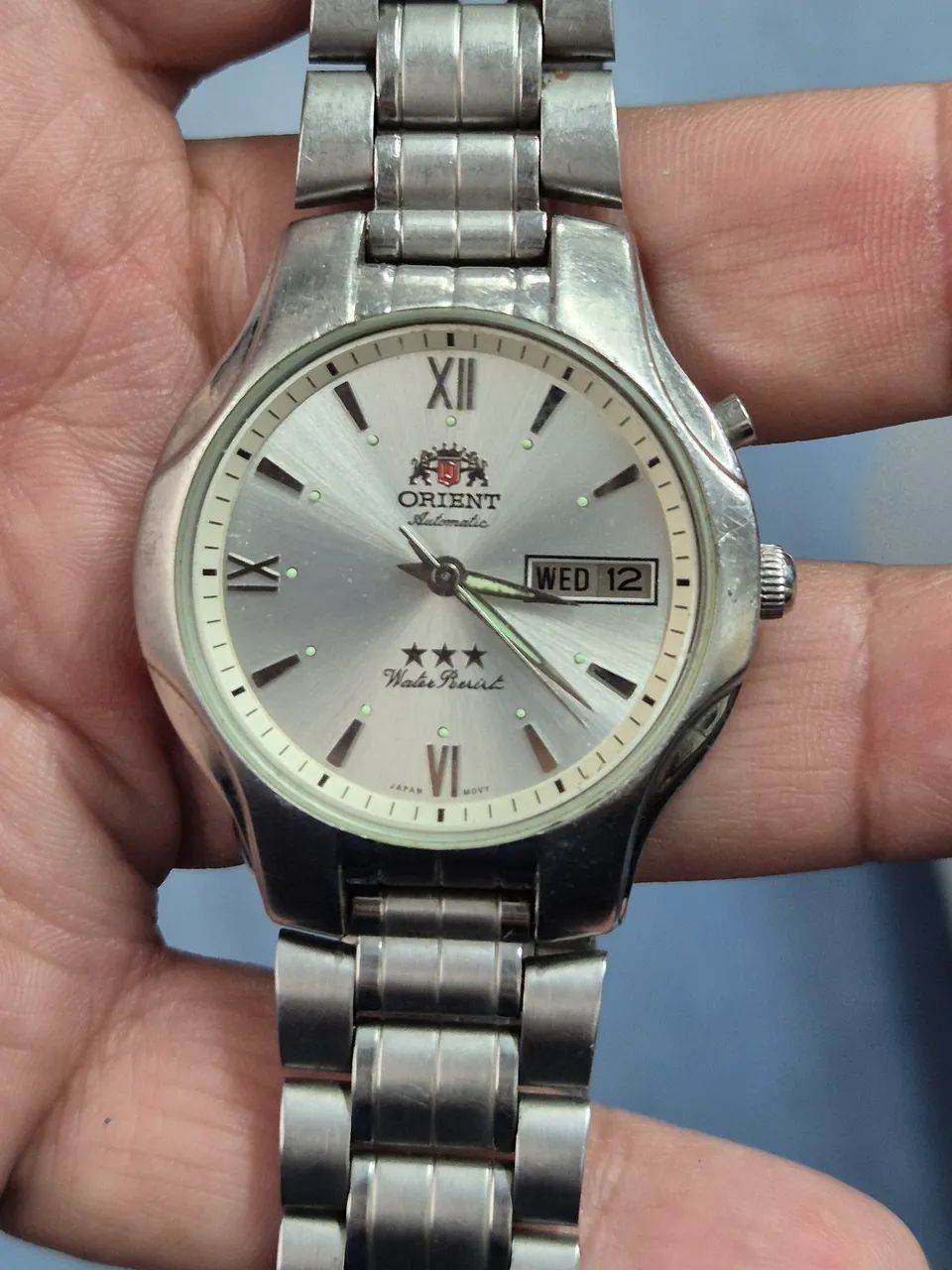 Relógio ORIENT 3 ESTRELAS AUTOMÁTICO   469SS001   -    REVISADO - Foto 4