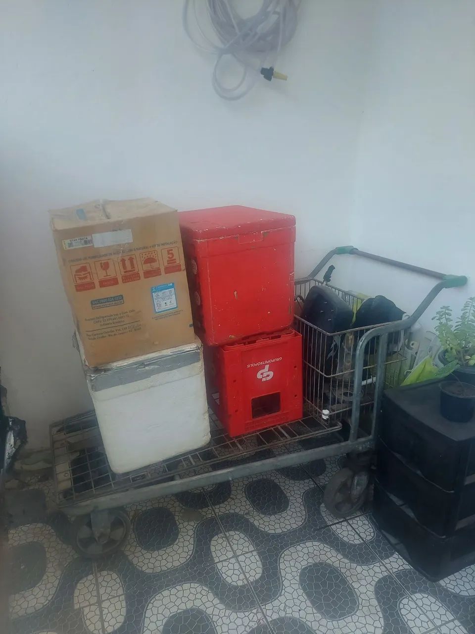 Carrinho plataforma/prancha Carga e Descarga - Foto 3