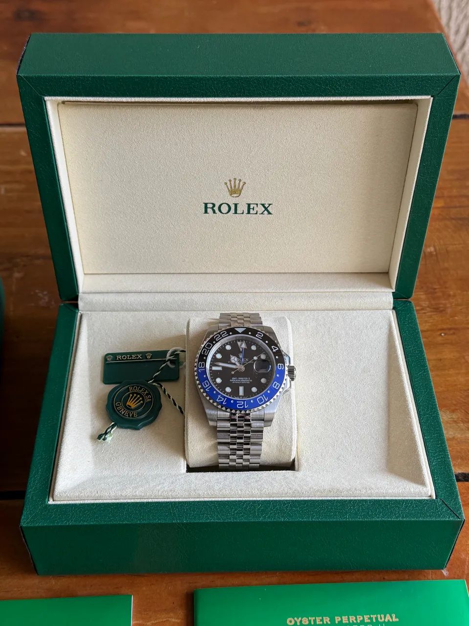 Relogio Rolex GMT Master 2 Base ETA Completo  - Foto 5