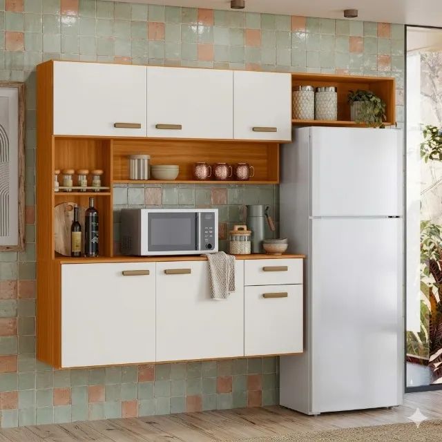 Armário de cozinha conjunto aéreo