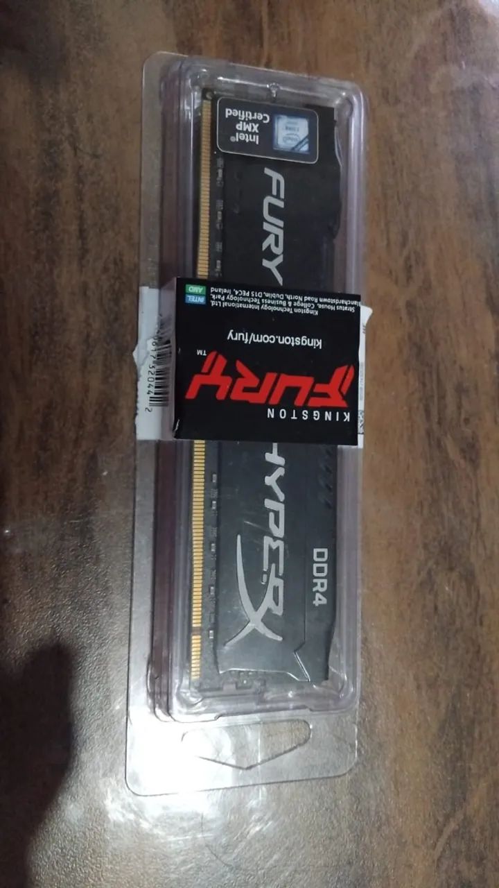 Memória RAM 8gb DDR4  HyperX 2666Mhz
