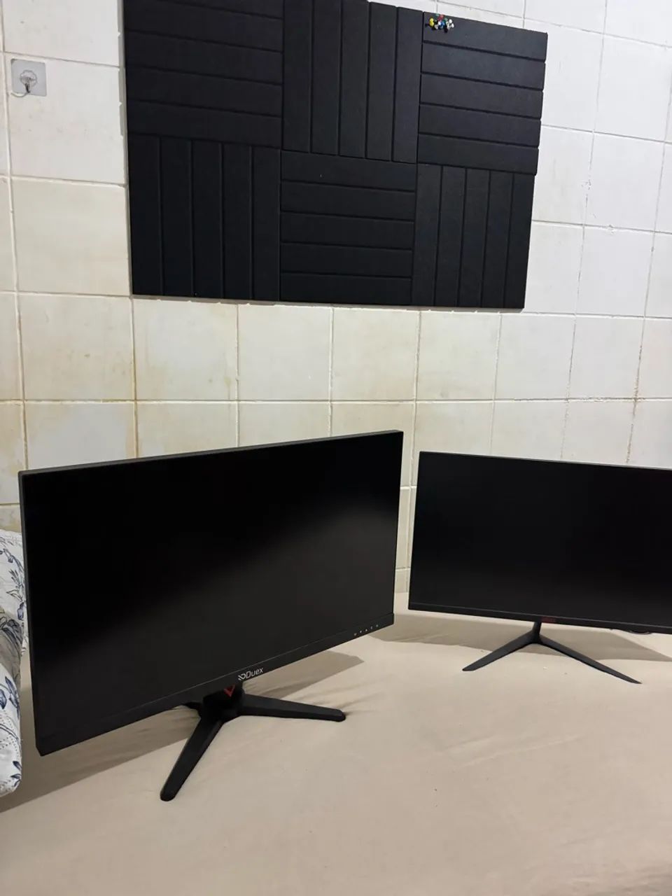Dupla de Monitores 24 e 27 pol QHD 