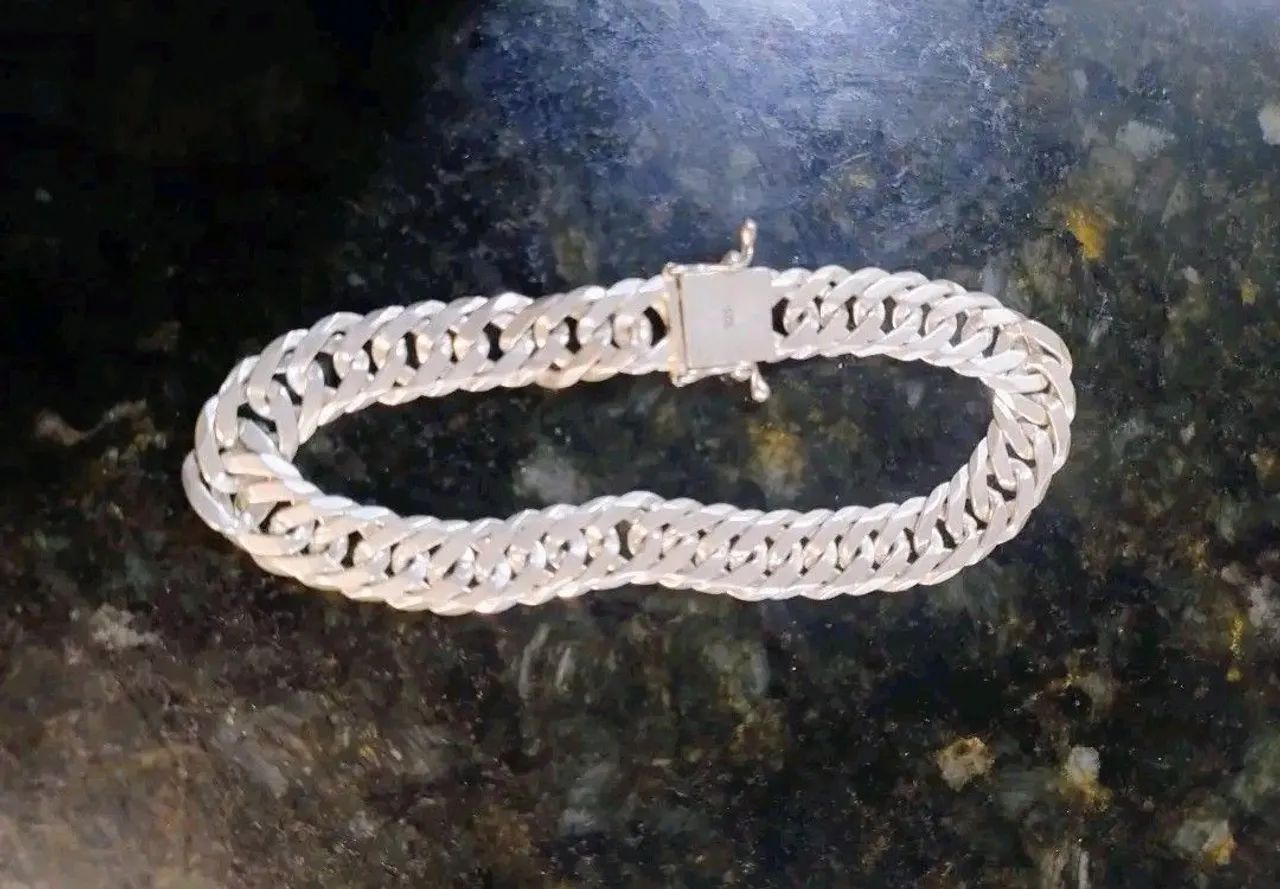 Pulseira de prata 925 - Foto 3