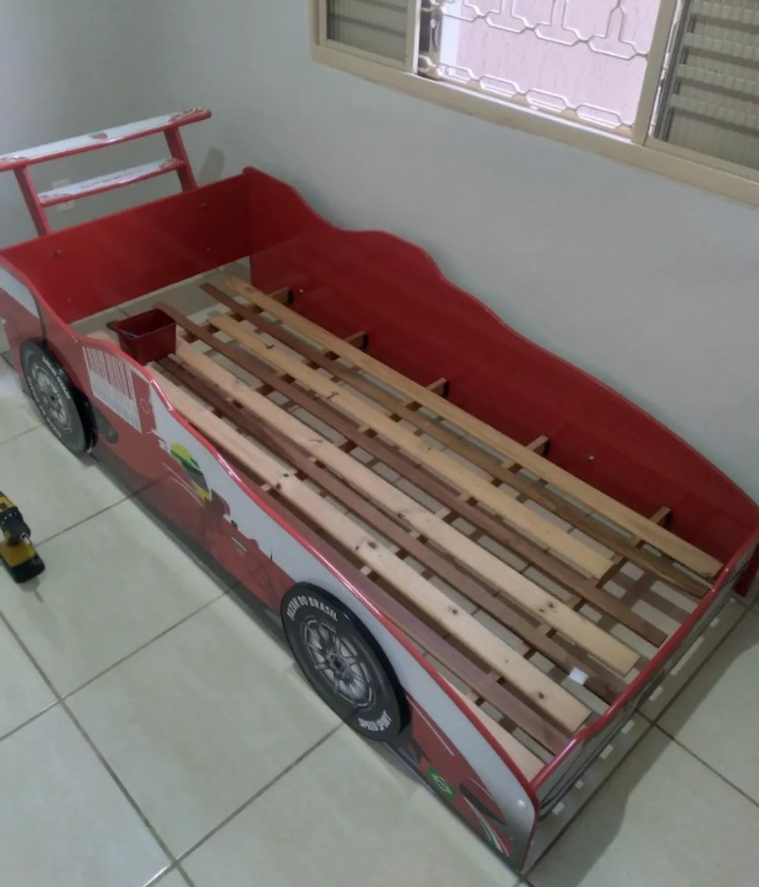 Cama infantil carro com colchão - Foto 2