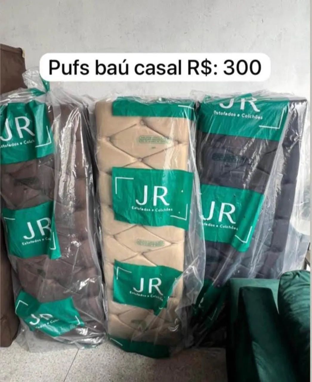 Puff baú casal 