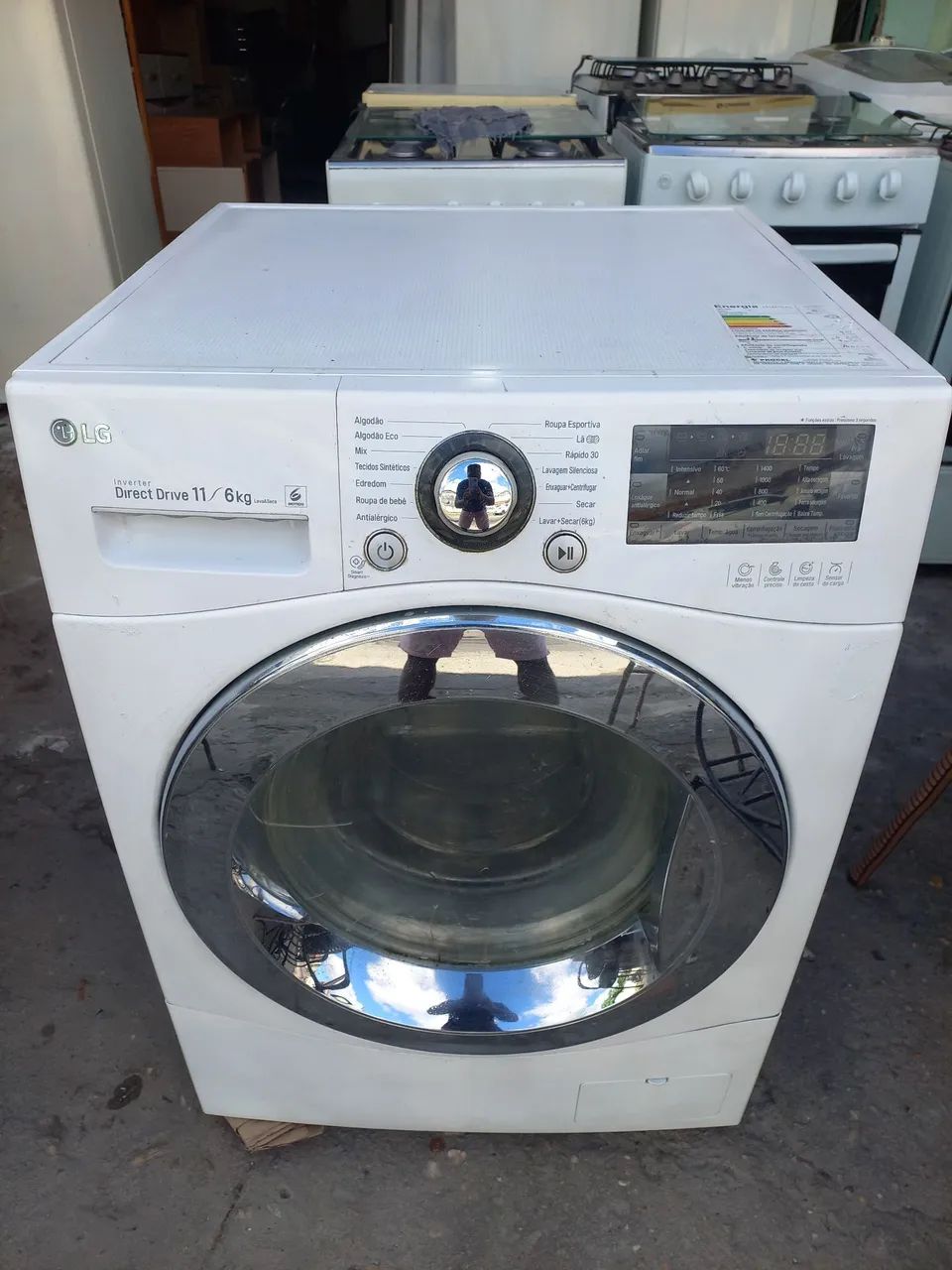Máquina de lavar LG lavar e seca - Foto 4