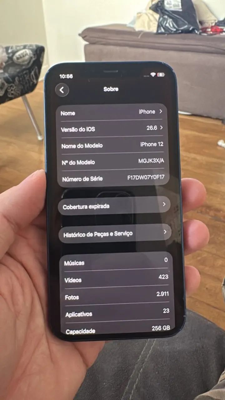 iPhone 12 256GB Azul - Funcionando Perfeitamente - Foto 3