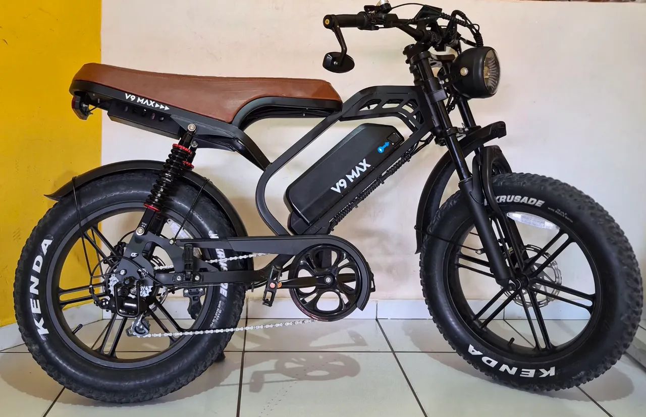 Bicicleta eletrica V9 max