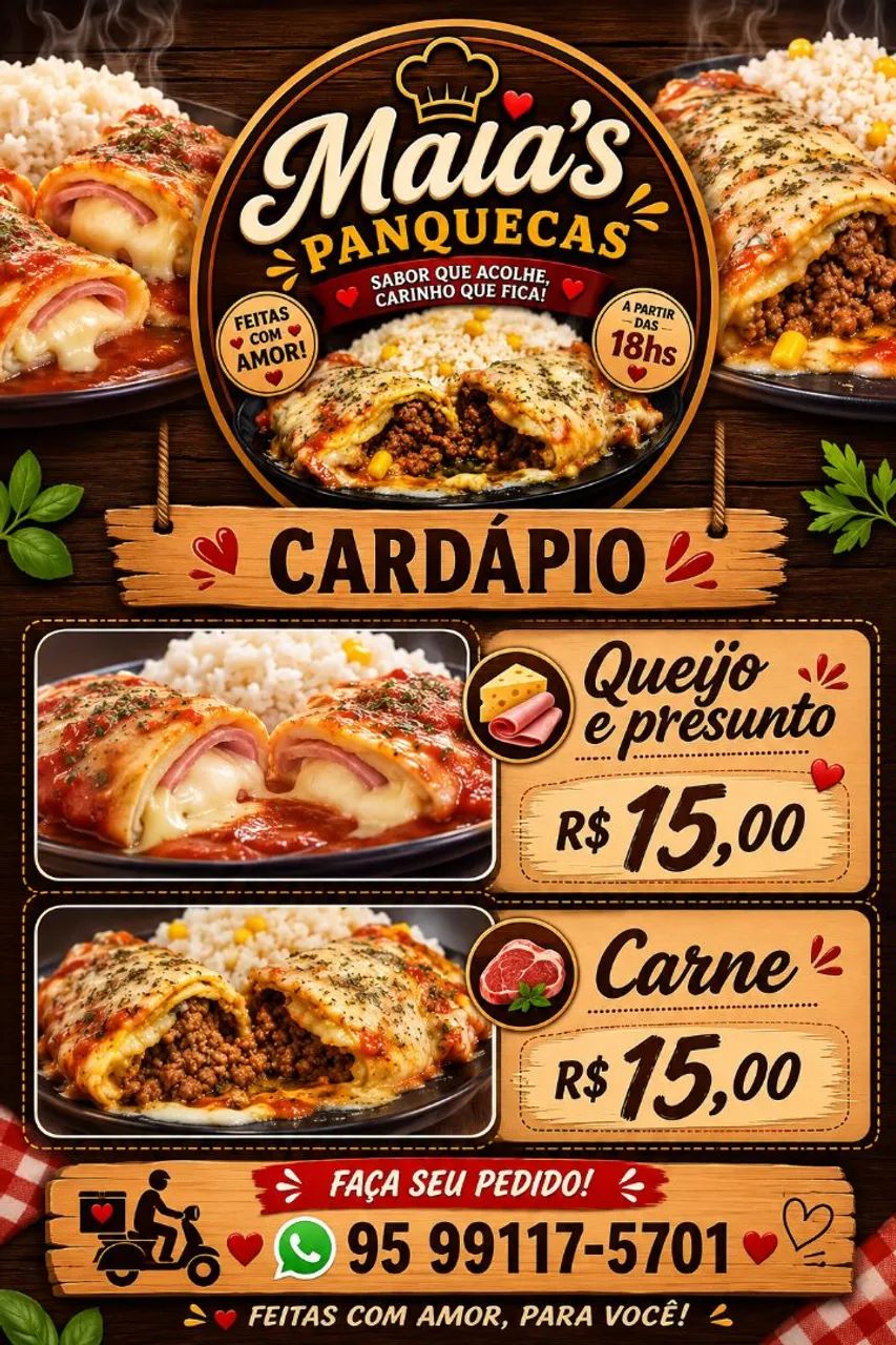 Panquecas delivery 