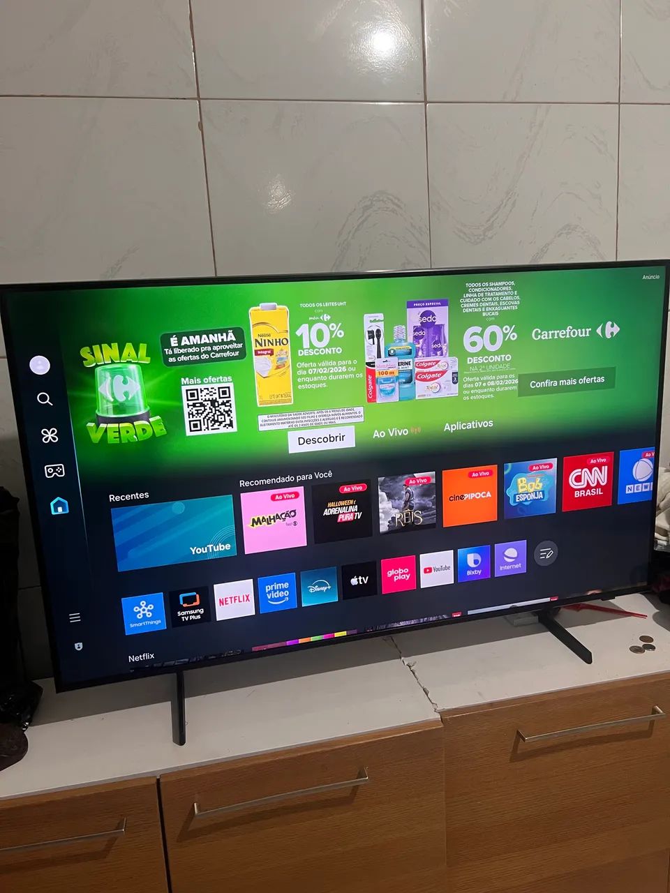 Smart Tv Samsung 6 em 1 50 polegadas 