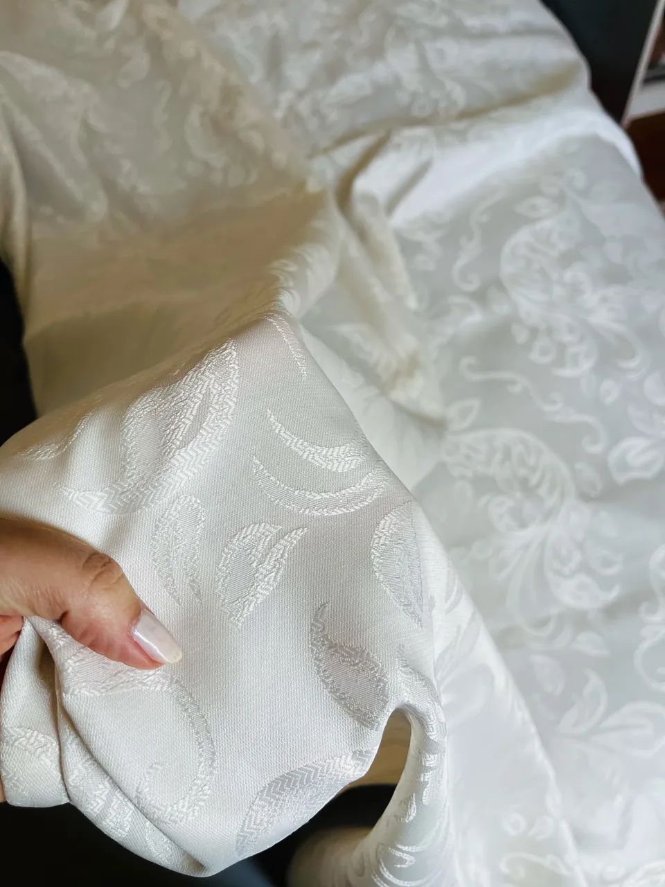 Toalha de mesa retangular em Jacquard - Foto 2