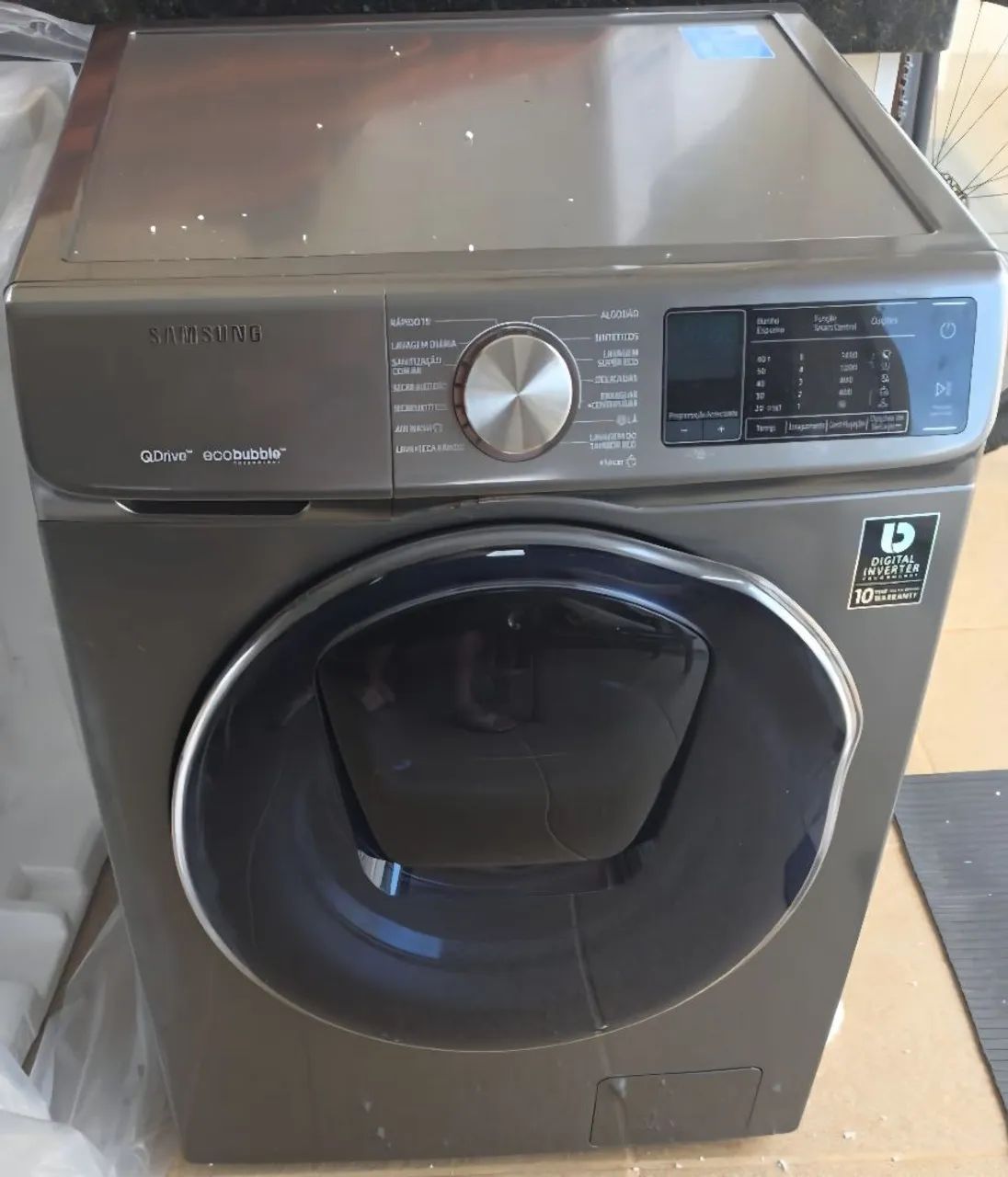 Lava e Seca Samsung Ecobbuble 10,2Kg - 6.0kg