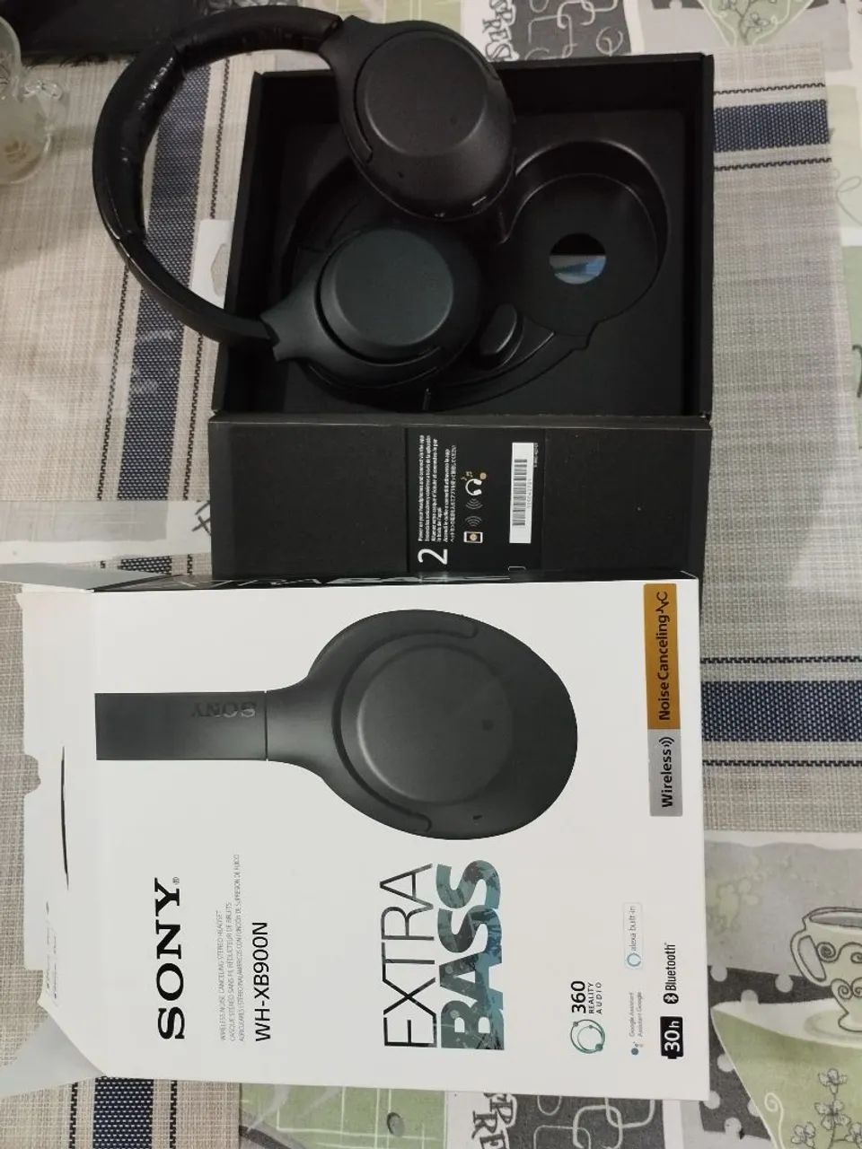 Fone Sony WH-XB900N Bluetooth Extra BASS  - Foto 3