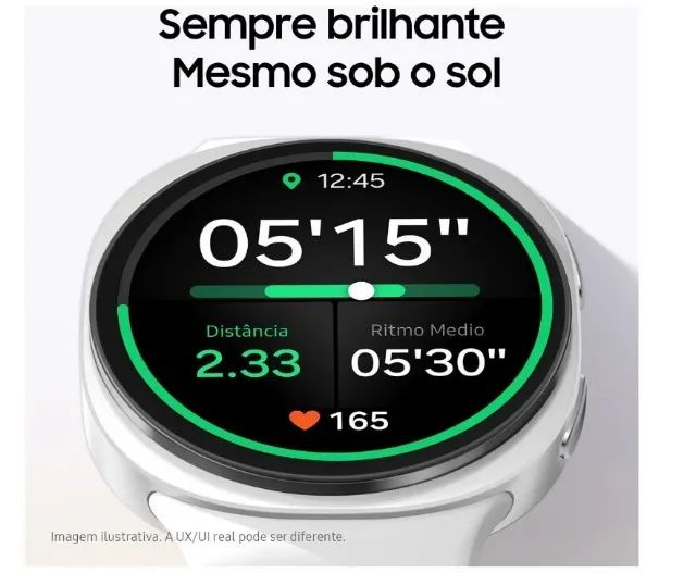 Lacrado! Galaxy Watch8 40mm Grafite - Foto 4