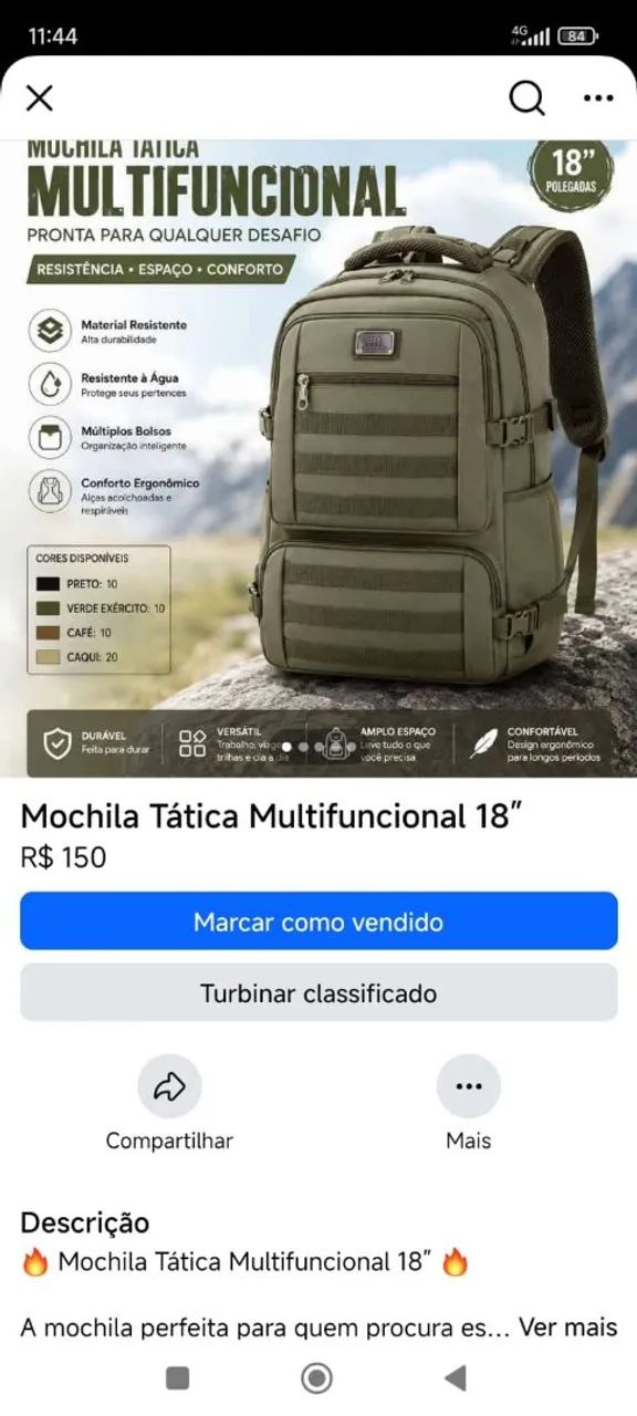 Dependendo do seu bairro a entrega é grátis  - Foto 4