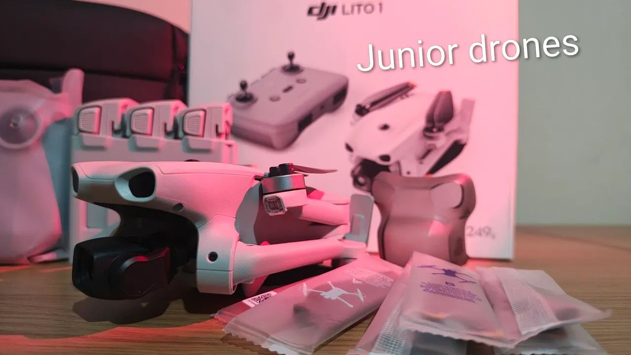 Drone DJI Lito 1 versão combo fly LACRADO com nota de invoice  - Foto 2