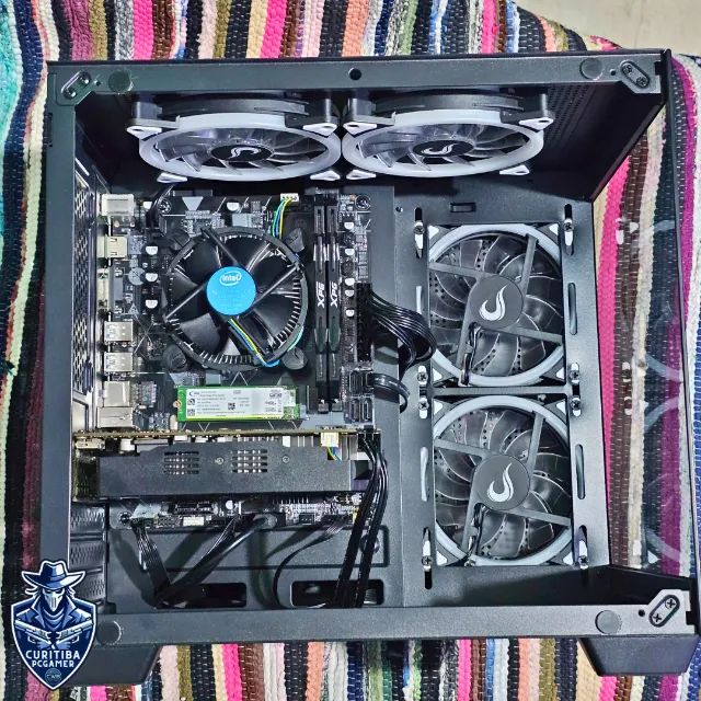 PC 09) PC Gamer i5-8500 SSD NVMe 16GB GTX1060 6GB - Computadores e