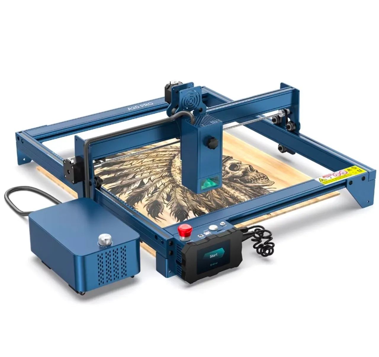Maquina de gravação laser 20w ATOMSTACK A20 PRO Área de 40 x 40 cm - Foto 3