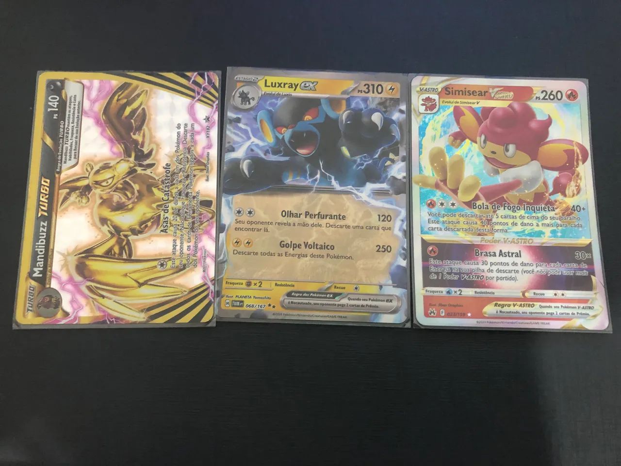3 Cartas Raras Pokémon  - Foto 2
