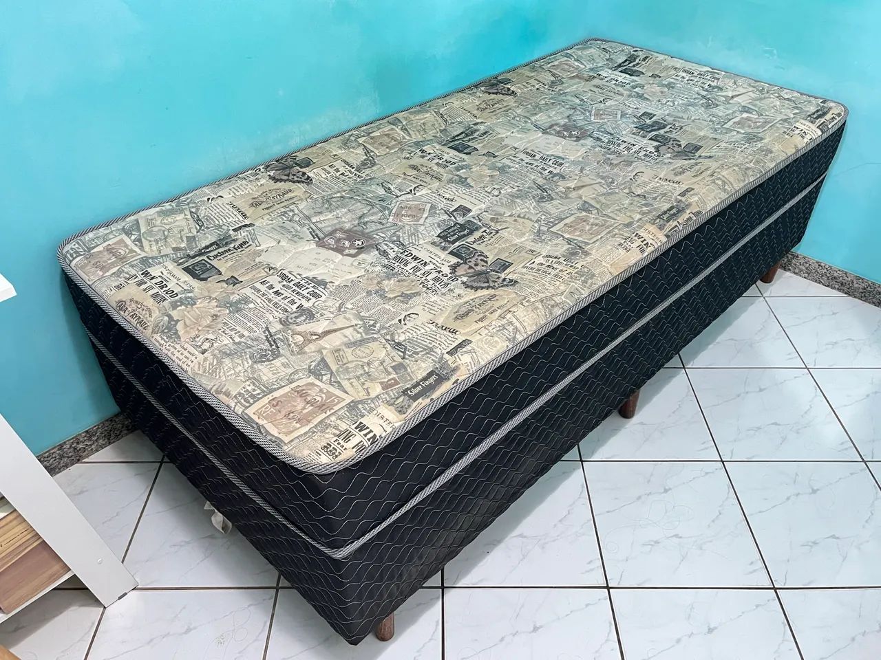 Cama box solteiro 