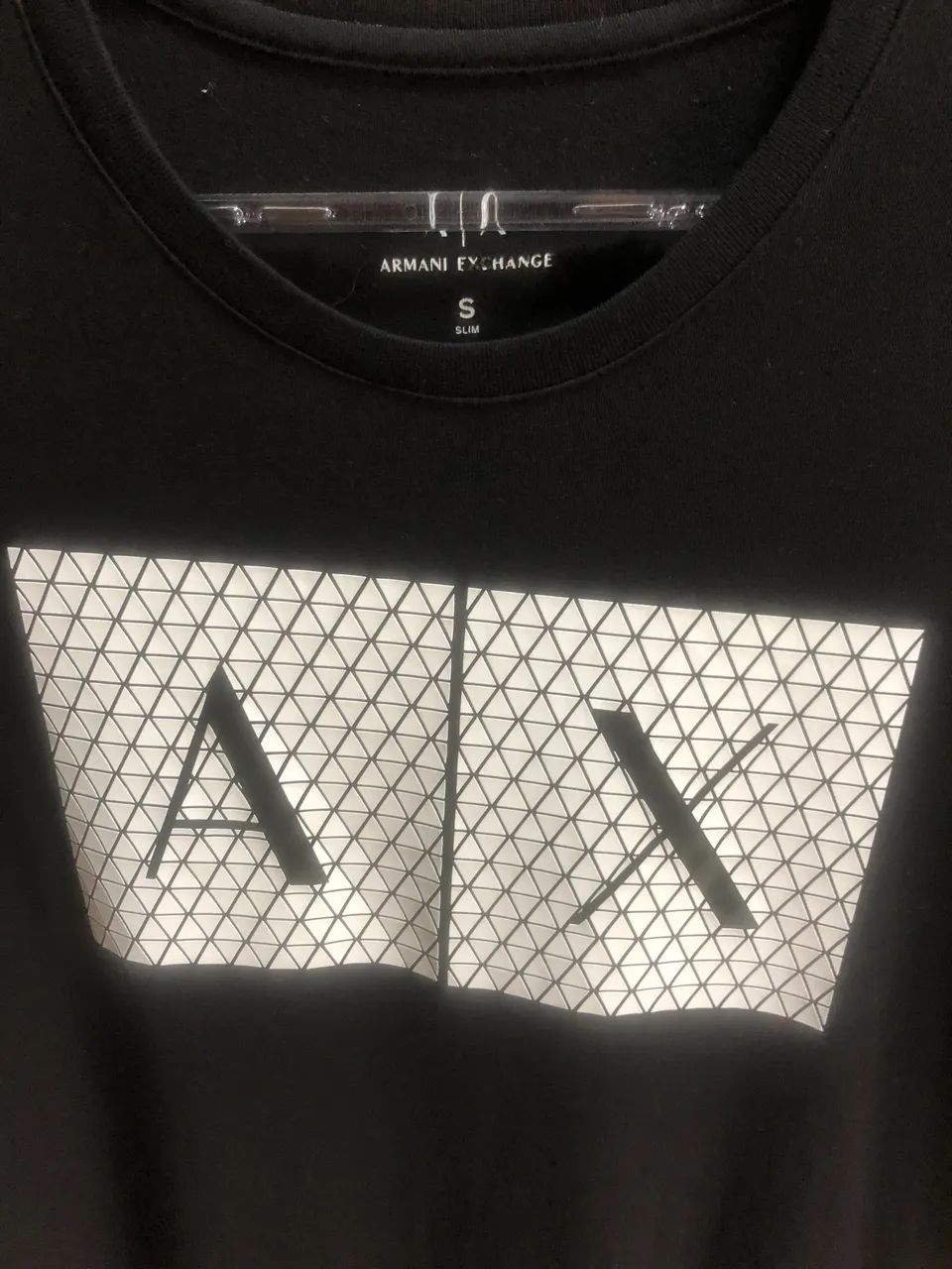 Camisa T-shirt Armani Exchange original comprada no site da marca - Foto 4