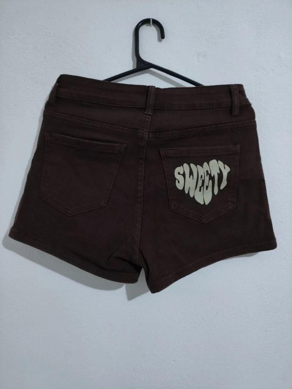 short curto marro  - Foto 5