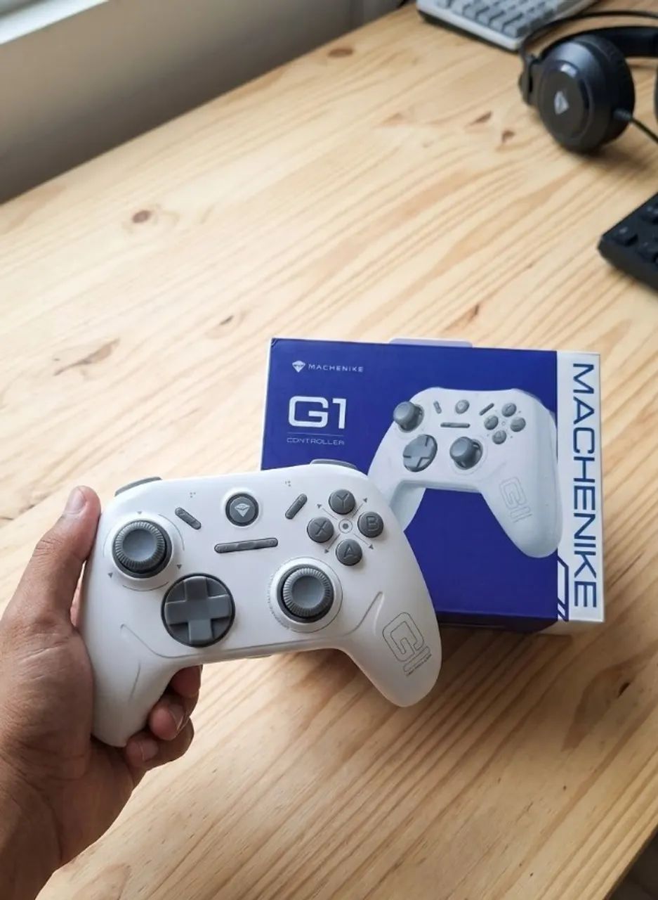 Controle Machenike G1 Sem Fio Hall Effect Pc Switch Celular