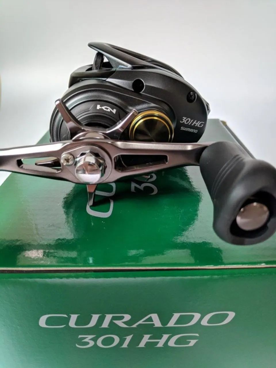 Carretilha Shimano® Curado 300/301HG - NOVA - Foto 4
