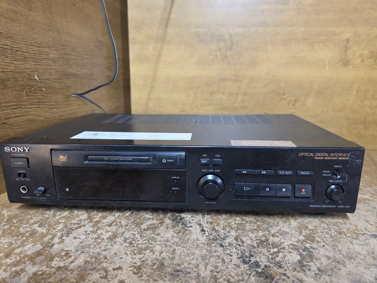 Md Sony MDS-302 COM DEFEITO 