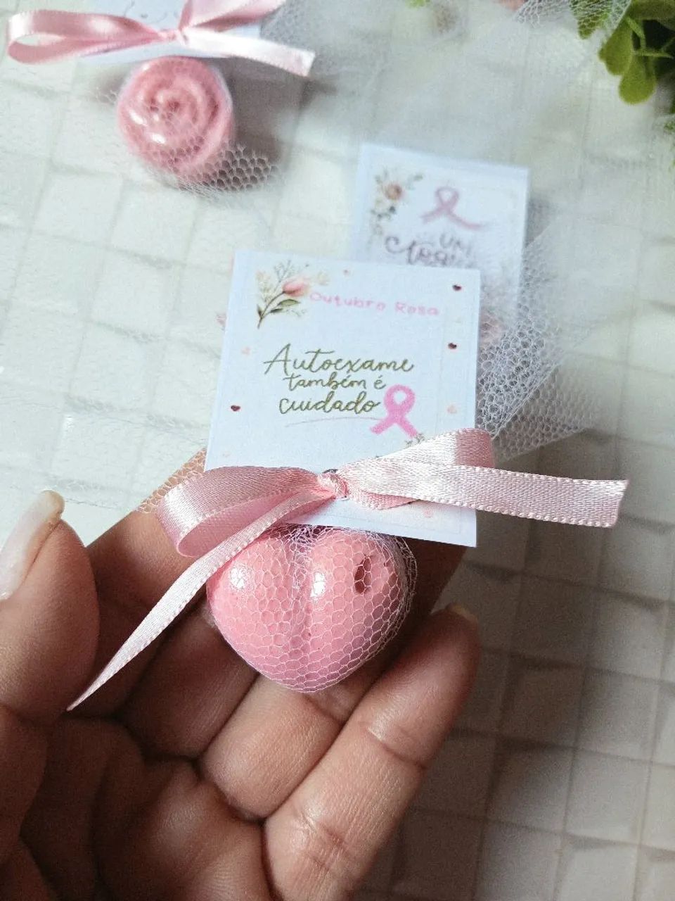 MIMOS PERFUMADOS OUTUBRO ROSA  - Foto 4