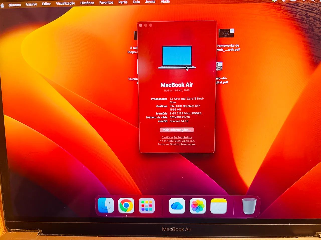 Macbook Apple 13 Polegadas, i5  - Foto 3