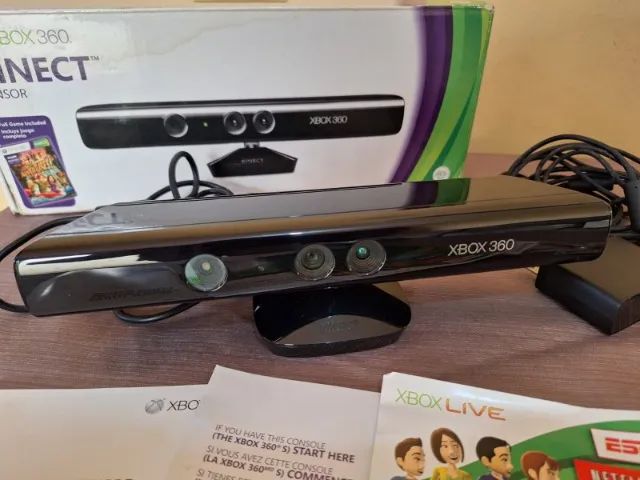 Kinect xbox 360 na caixa seminovo funcionando perfeitamente - Foto 3