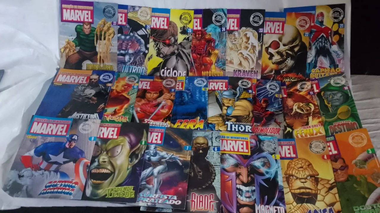 Revista colecao de miniaturas marvel - Foto 2