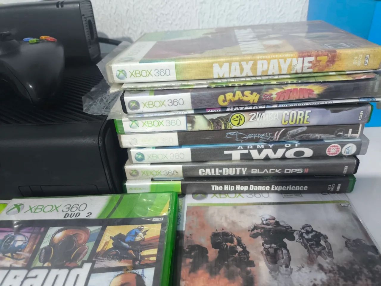 Xbox 360 RGH e leitor desbloqueado 20 jogos fisicos - Foto 3