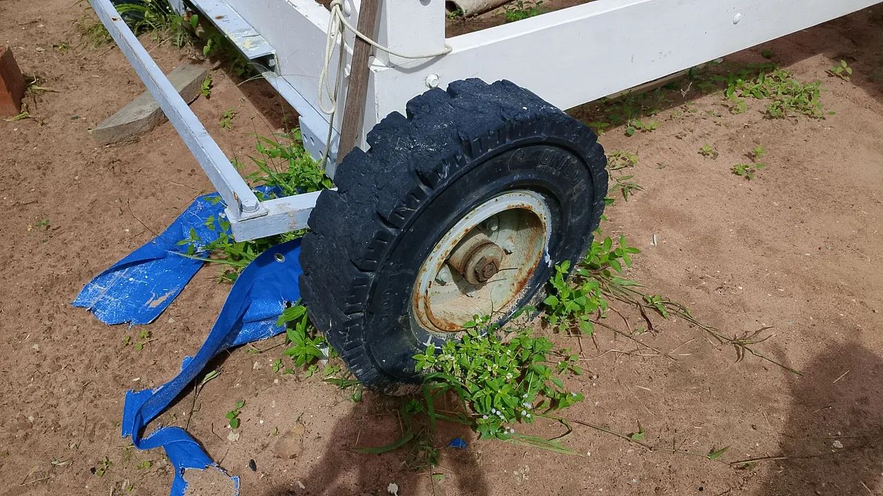 Carreta de Encalhe para Veleiros de 25 a 36 