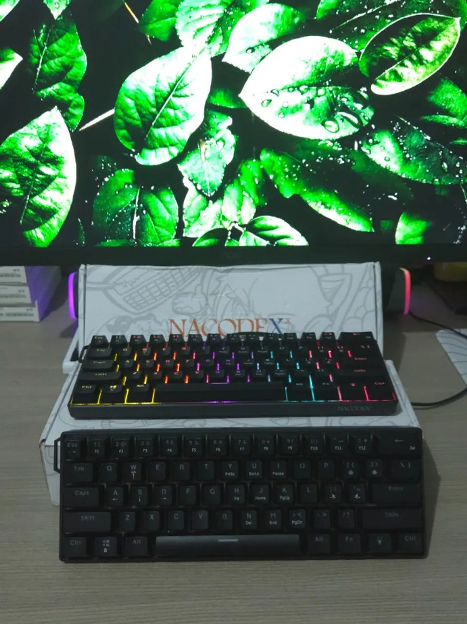 Teclado Mecânico AJAZZ NK61 - 60% Hotswap com Switch Red - Foto 4