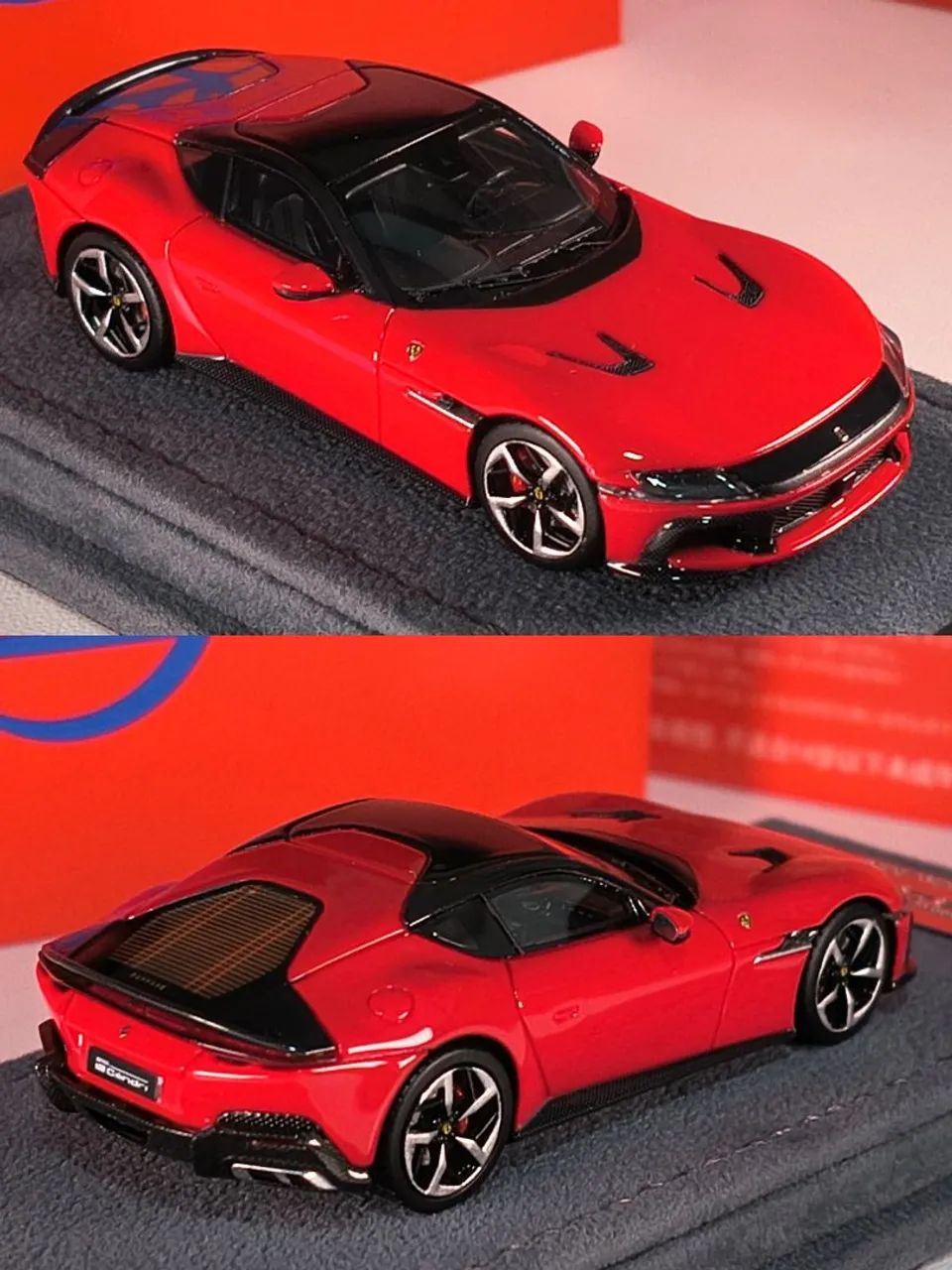 Zadie Model 1:64 (resina) Ferrari 12 Cilindri rosso corsa - Foto 4