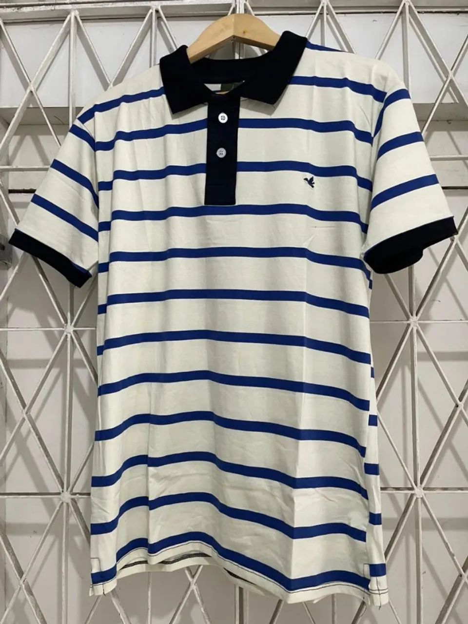 Camisas gola polo listradas