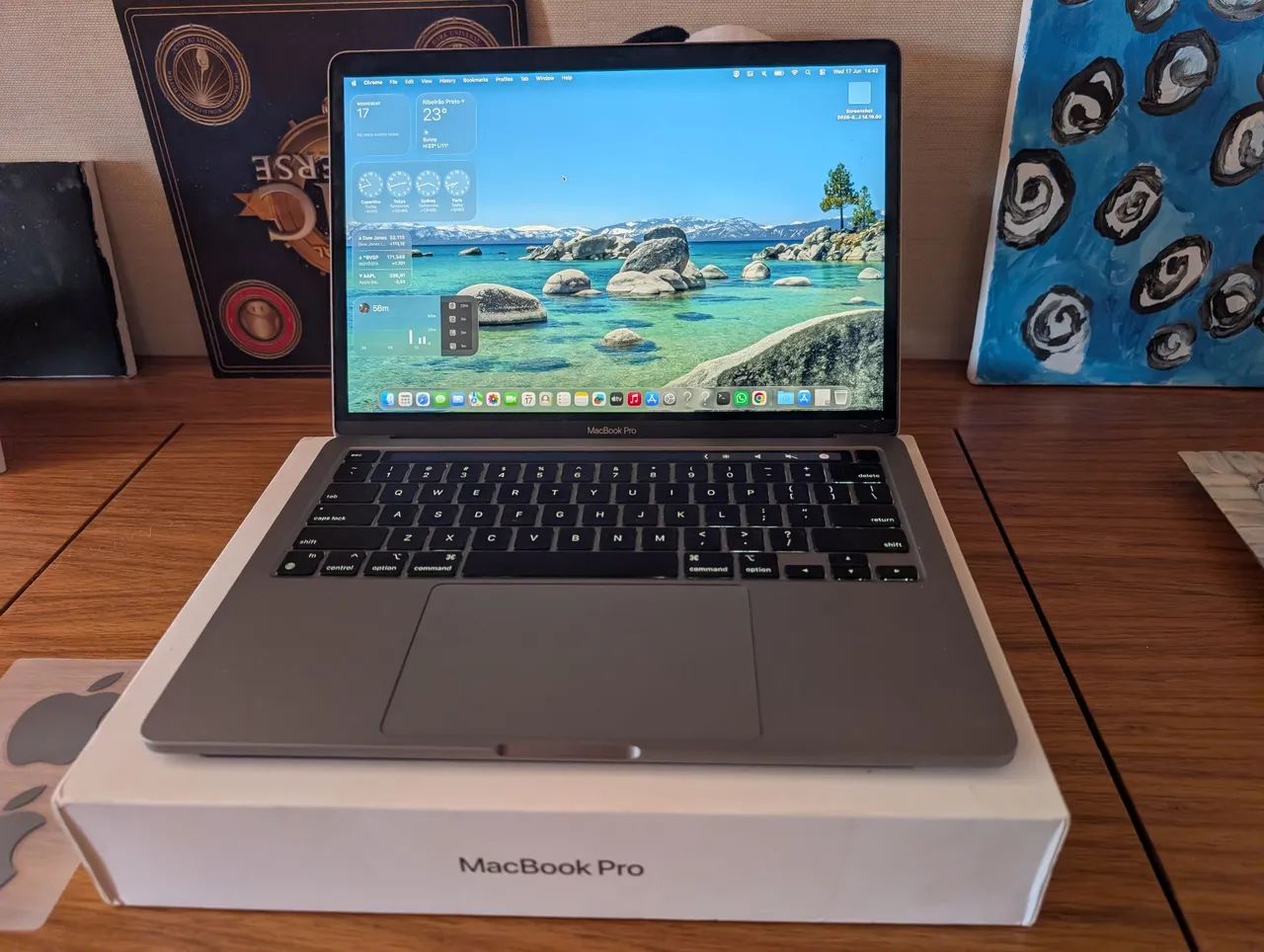 MacBook Pro M2 impecável com caixa Ribeirão Preto