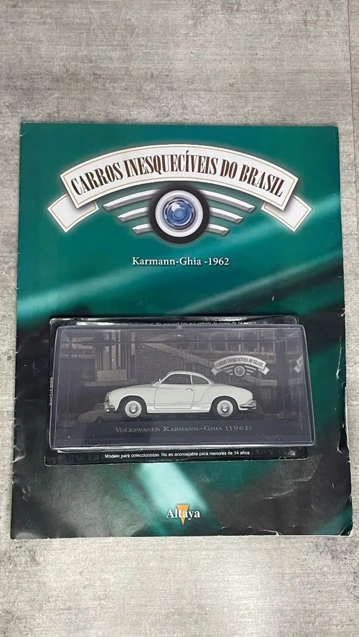 Miniatura karmann Ghia Carros Inesquecíveis  - Foto 2