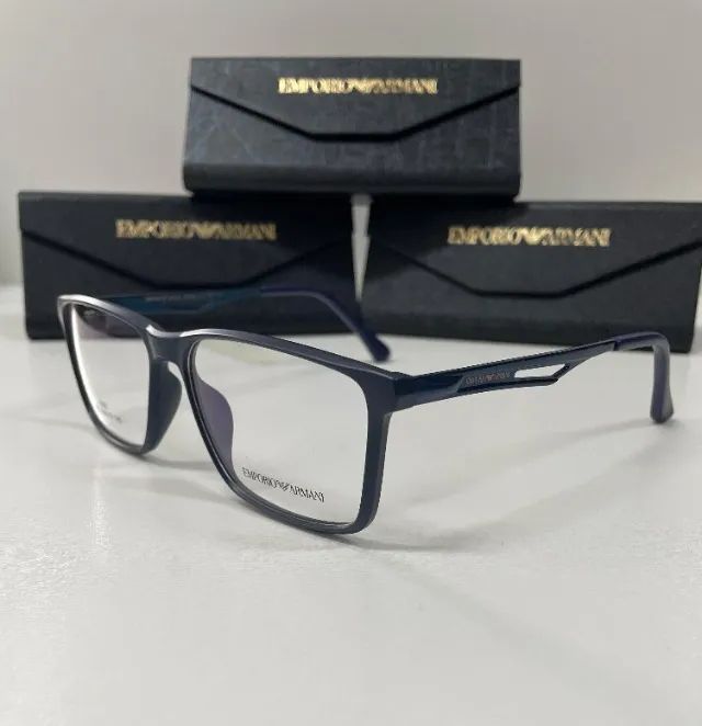 Armação Empório Armani light blue resistente e confortável nova - Foto 3